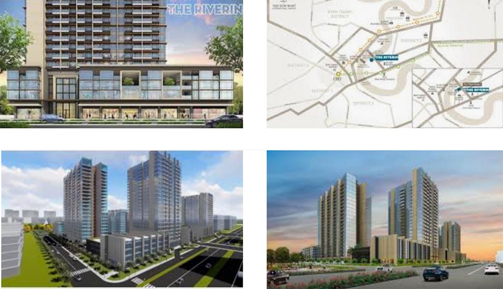 Một số hình phối cảnh dự án The Riverin Thủ Thiêm của Hongkong Land